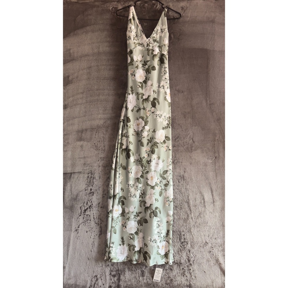Show Me Your Mumu Anderson Maxi Dress Womens XXL Secret Garden Floral Open Back - Picture 7 of 16